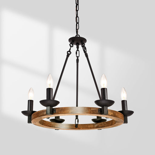 wheel pendant light