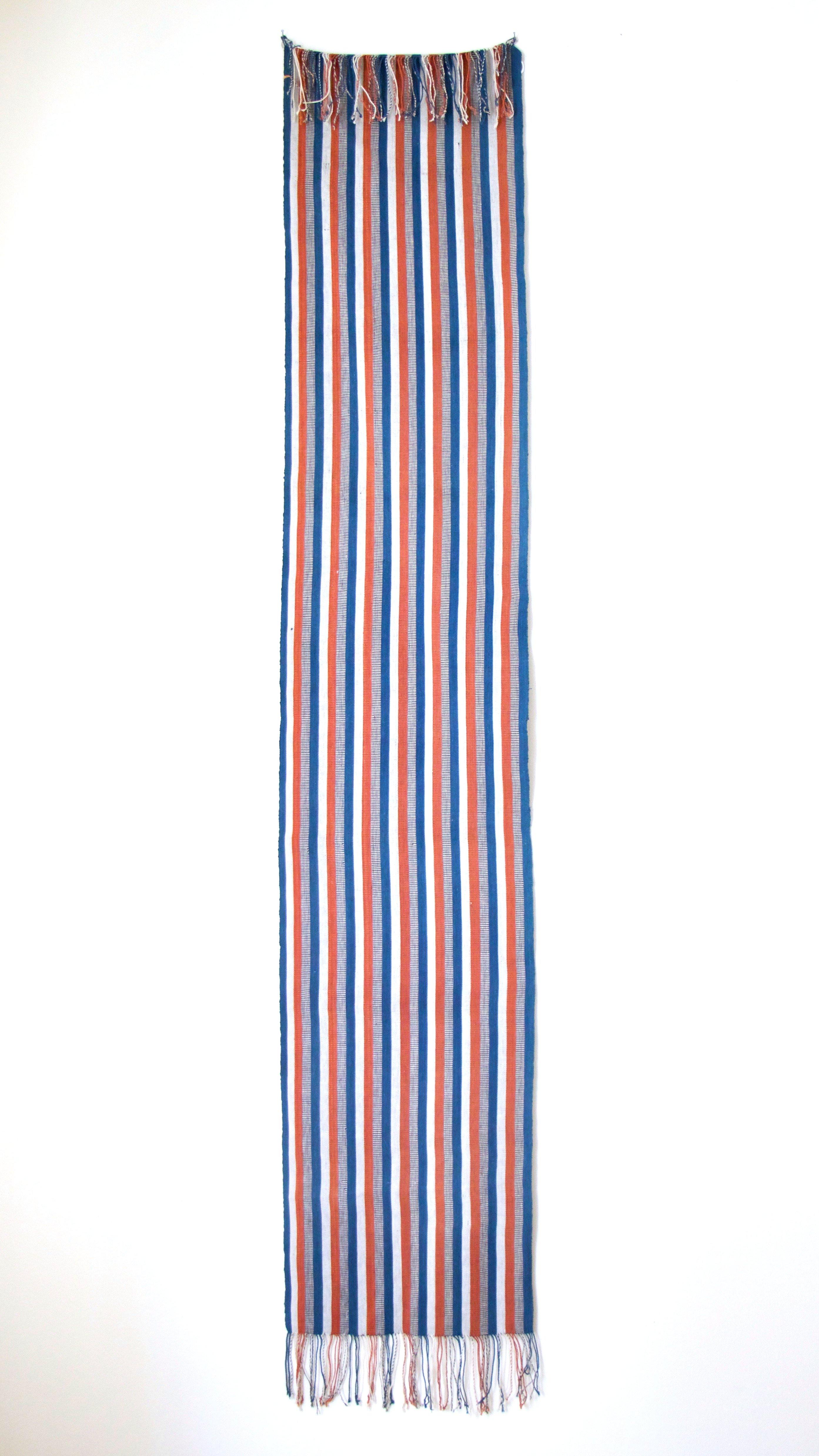 Red, White & Blue Striped Textile