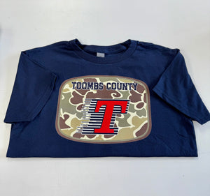 Youth Toombs County Camo T-shirt - January's Boutique