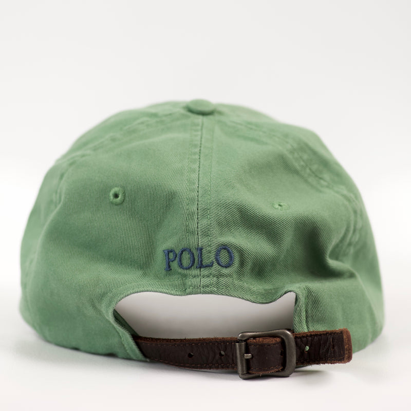 90s Polo Ralph Lauren Leather Strapback Hat - Fern Green – Sweet Iris  Vintage