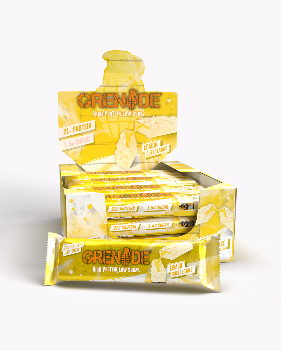 Lemon Cheesecake Protein Bar – Grenade UK
