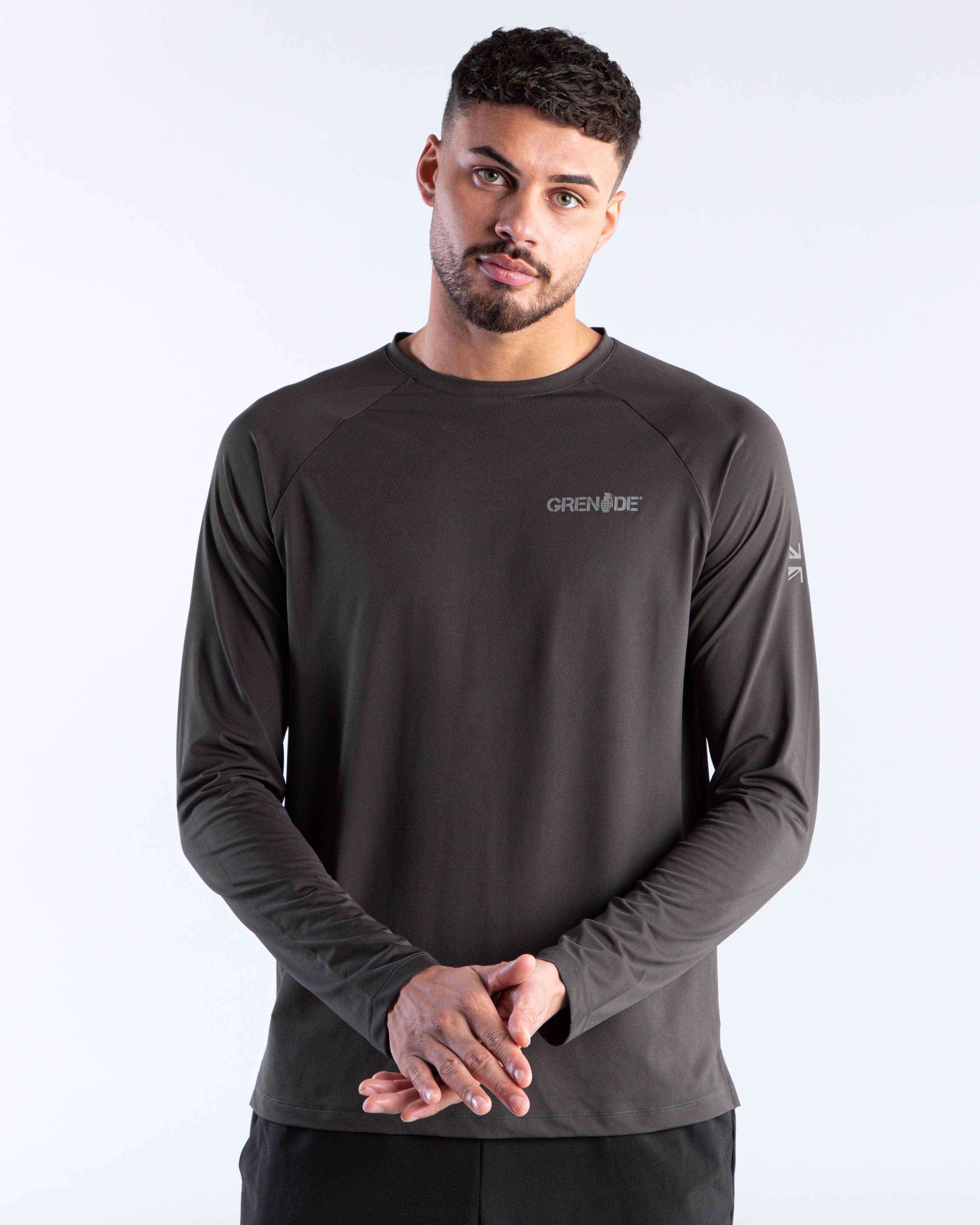 Grenade | Men's Stealth Long Sleeve Top | £10 off subscribing to email list | Loyalty discounts and FREE delivery over £40