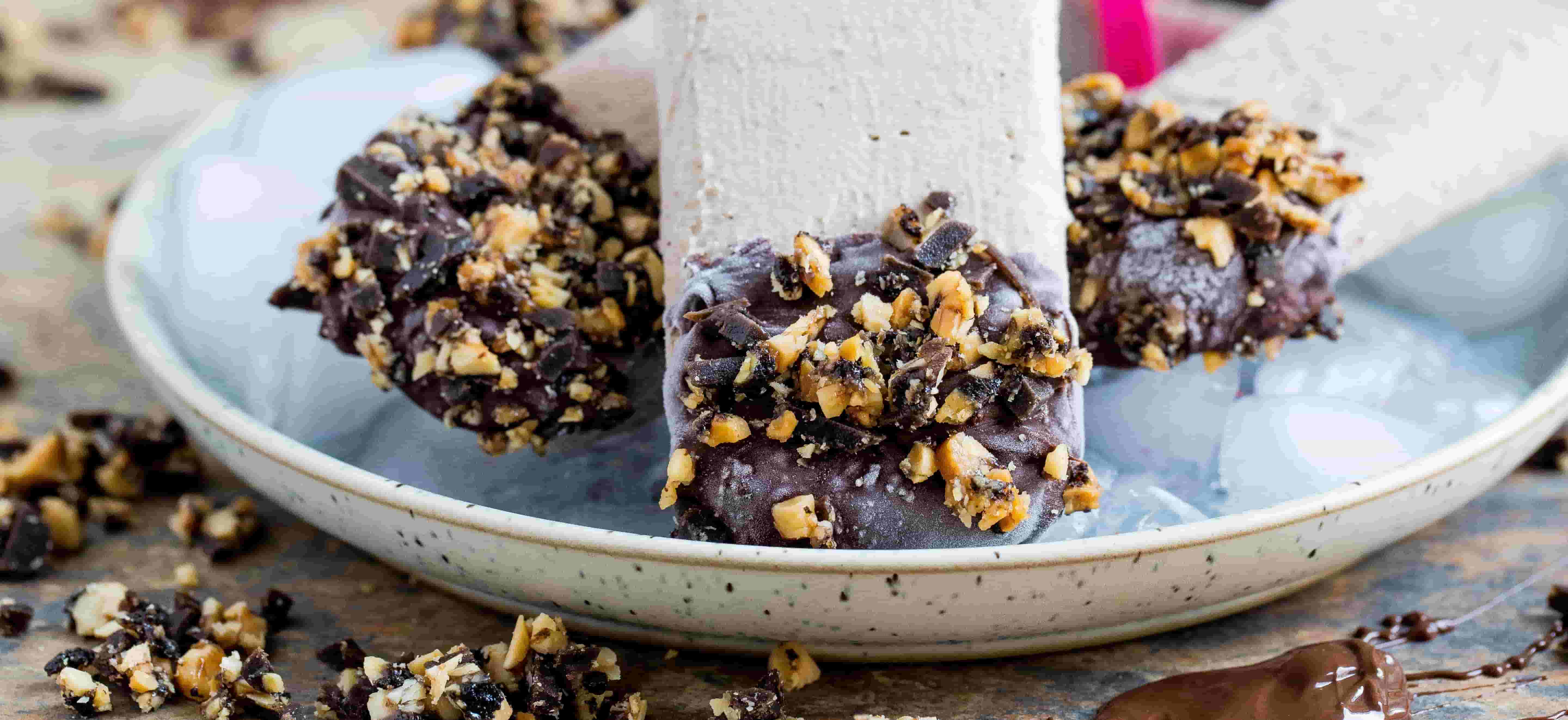 Nutty vegan ice cream