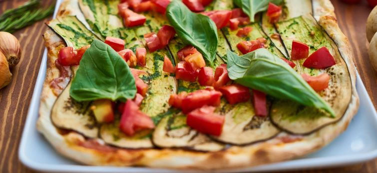 Flatbread Pizza - Healthy Lunch Recipe