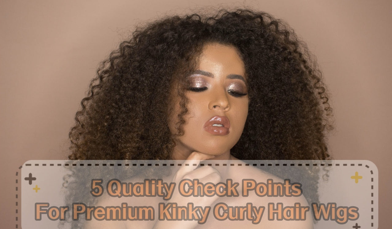 remy kinky curly hair wig