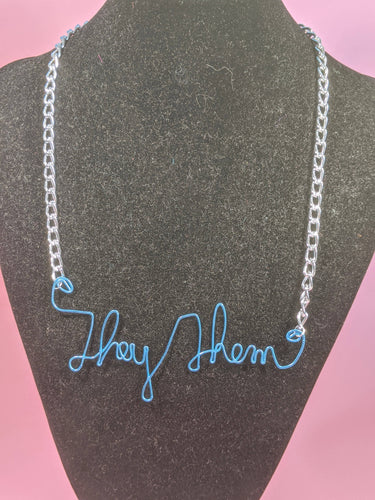 THEM & THEY NECKLACE – VERAMEAT