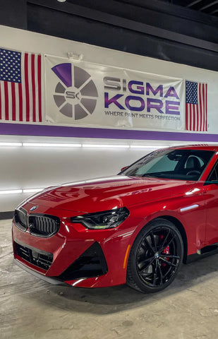 Image of a luxury car to convey the benefits of ceramic coating - sigma kore