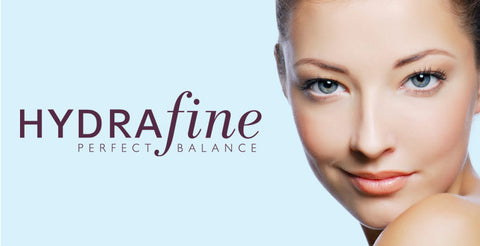Banner for Annique's Hydrafine range of skincare products for Normal and Combination Skin