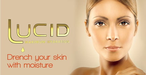 Banner for Annique's Lucid range of skincare products for Dry Skin