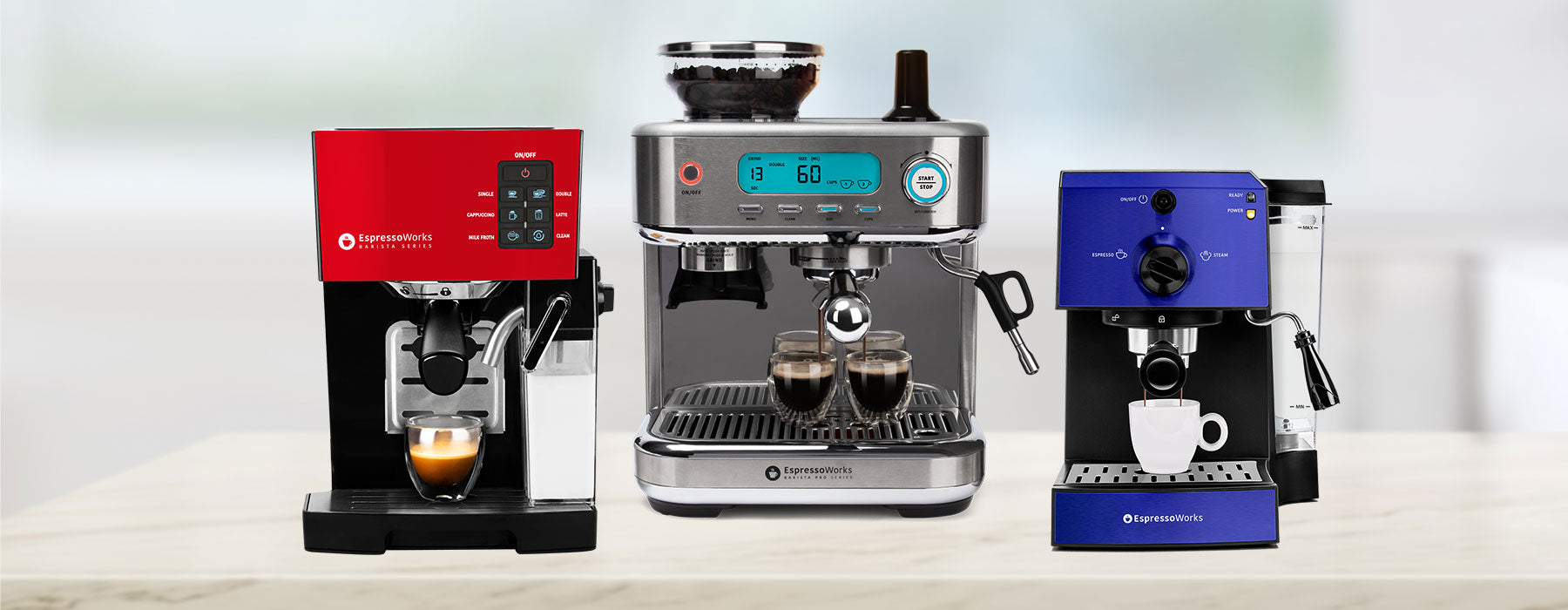 EspressoWorks Espresso Machine Sets