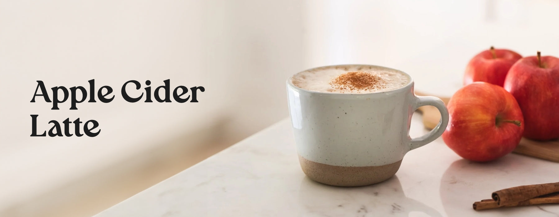 apple cider latte