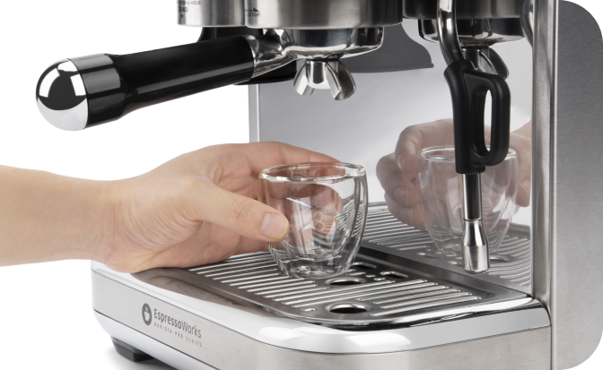 EspressoWorks Barista Pro Series Espresso Machine with LCD Display, Milk  Steamer, and Grinder – Ready To Brew In 60 Seconds - AliExpress