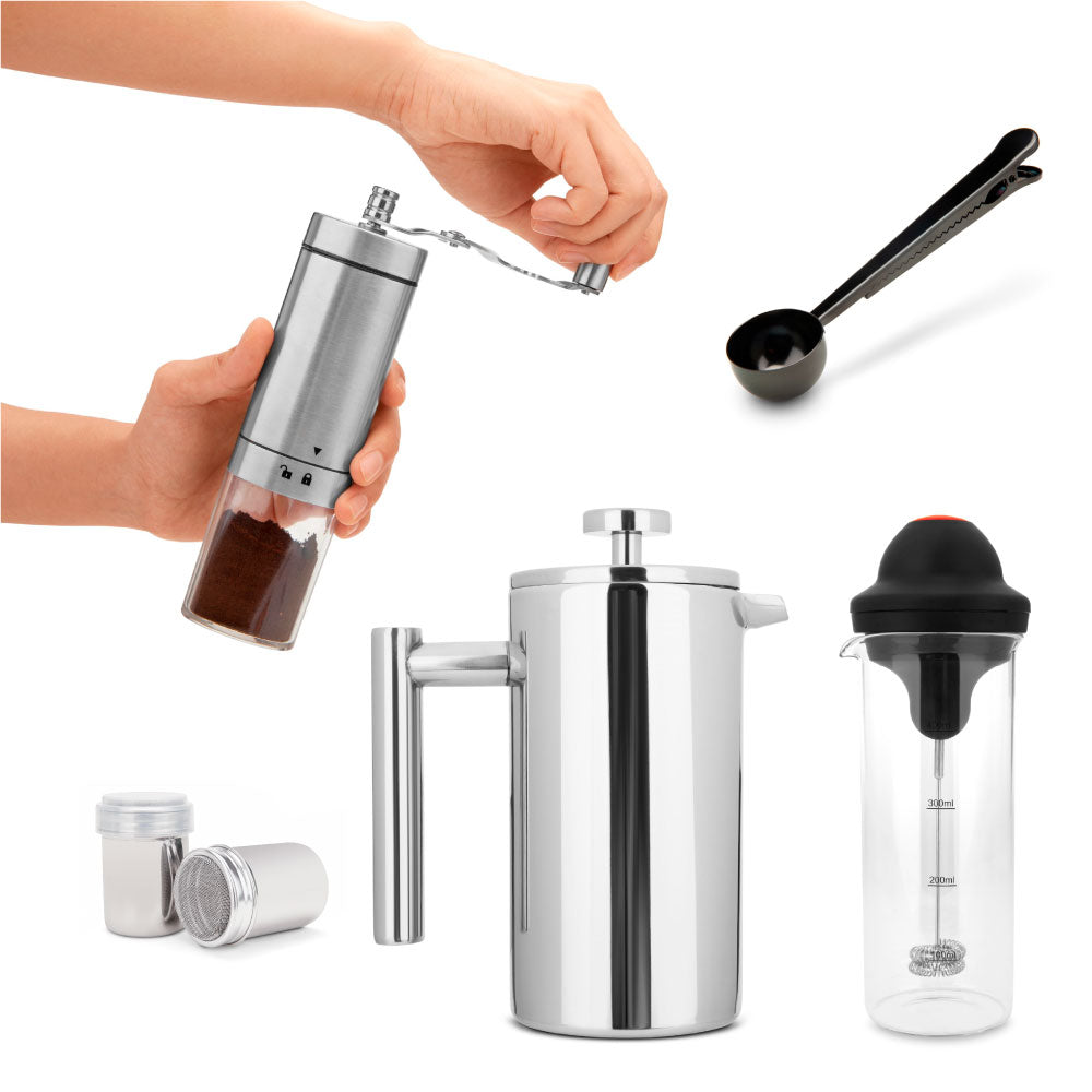 French Press Coffee Maker  Be a Home Barista with EspressoWorks