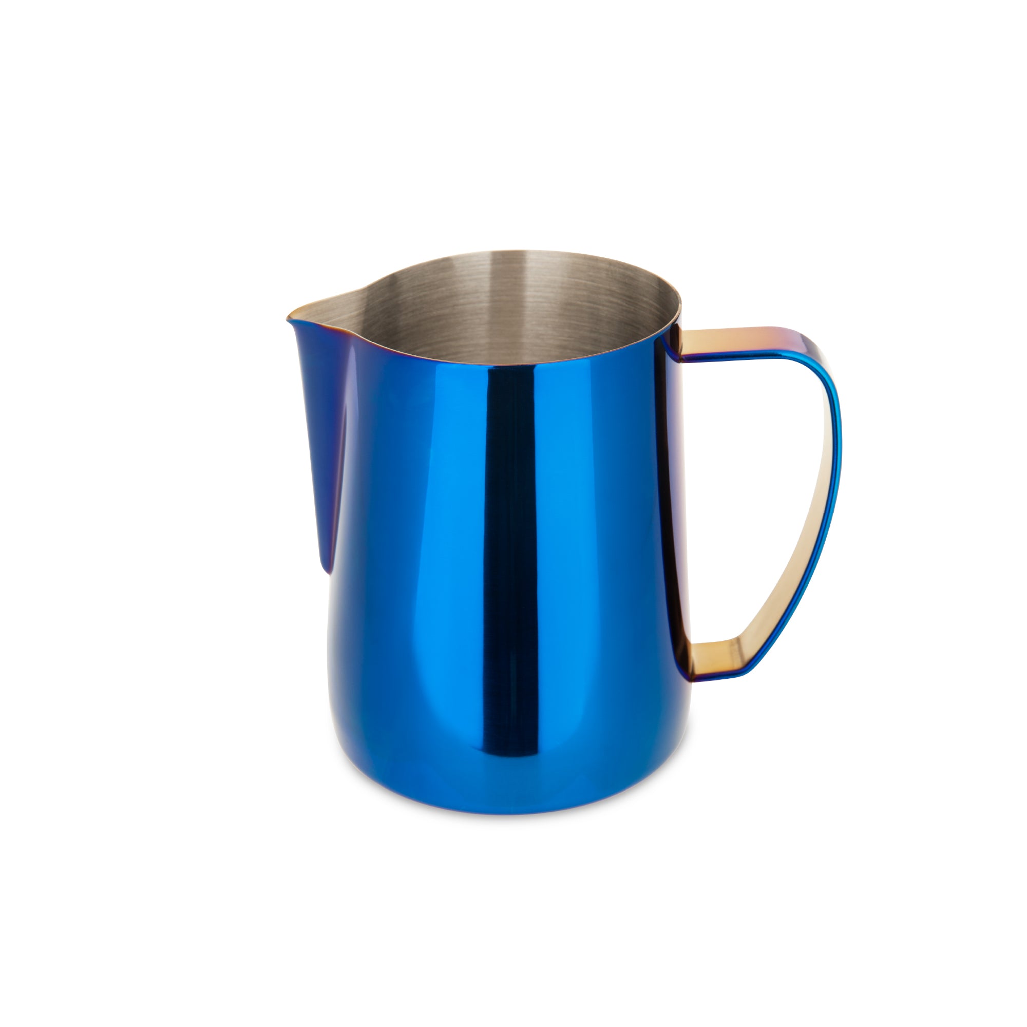 Black Stainless Steel Milk Frothing Jug - 600ml | EspressoWorks