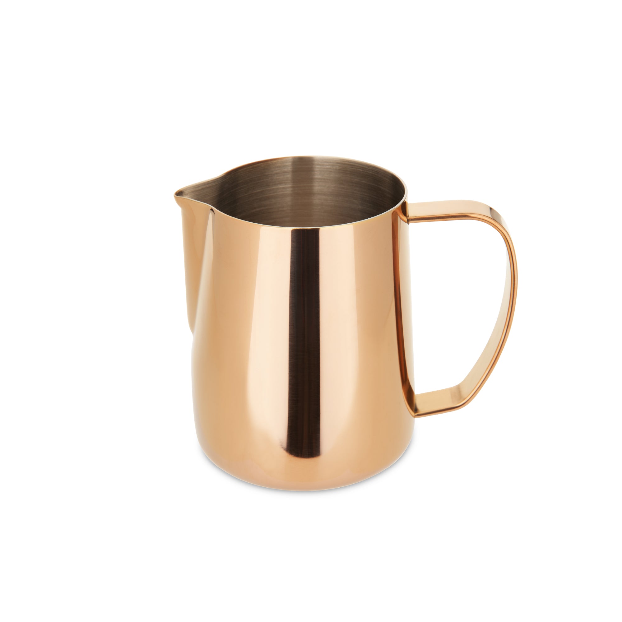 ReaNea Rose Gold Milk Frothing Pitcher 12 oz Stainless Steel Milk