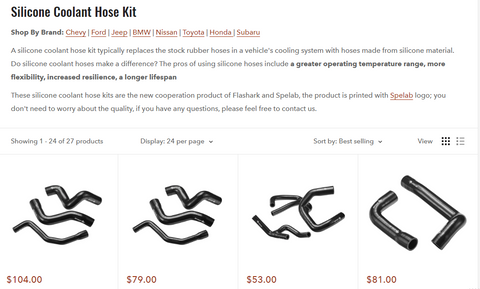 Silicone Coolant vs. Rubber Hoses Flashark