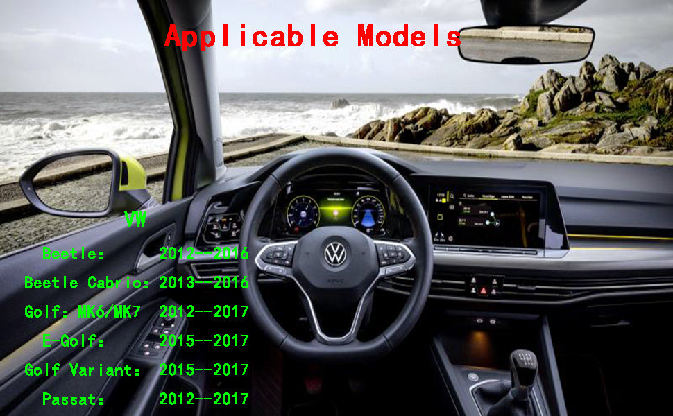 Door Lock Actuator for VW Golf E-Golf Golf MK7/MK6 Beetle Passat 5K1837015E