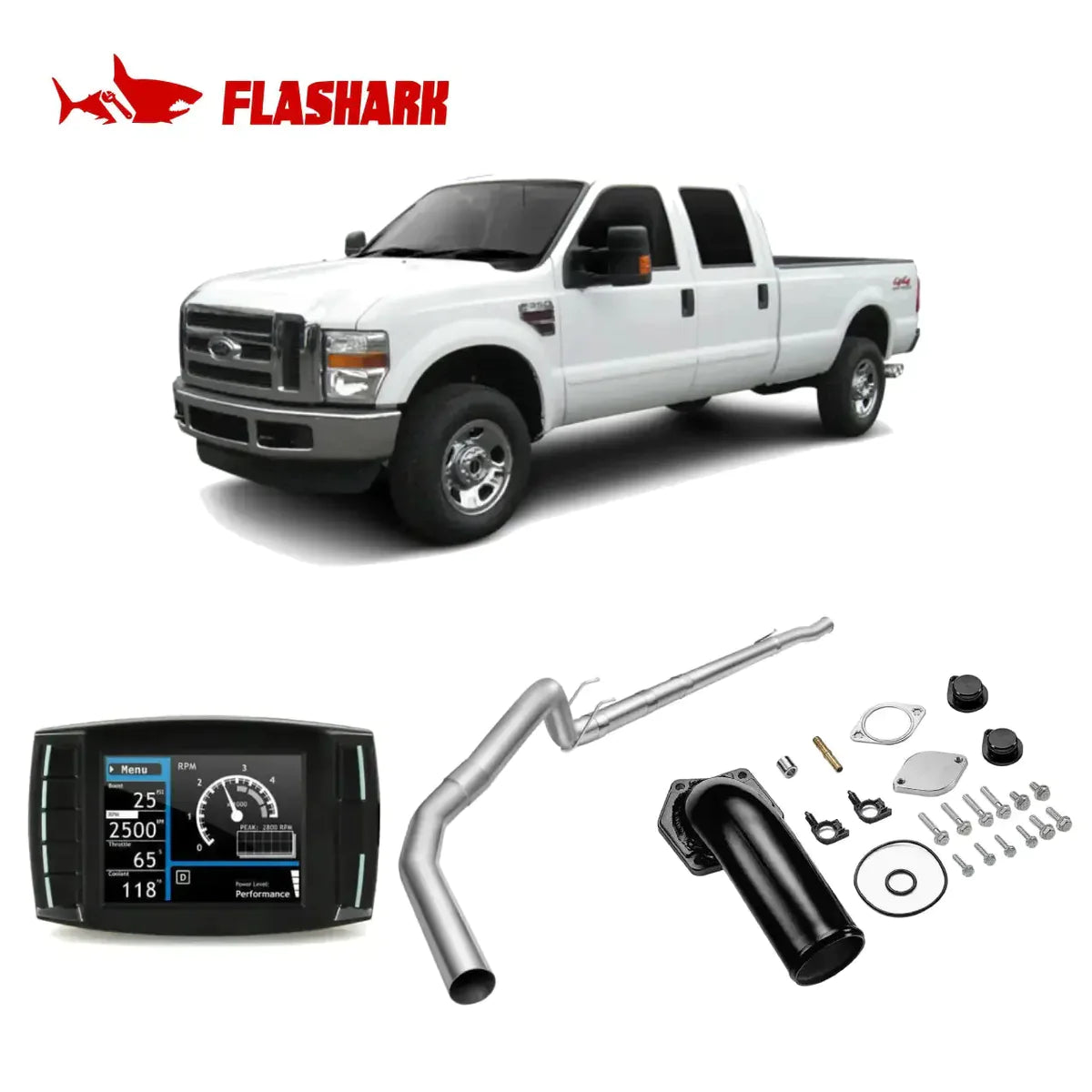 2008-2010 Ford 6.4L Powerstroke All-in-One Kit DPF/DEF/EGR Delete