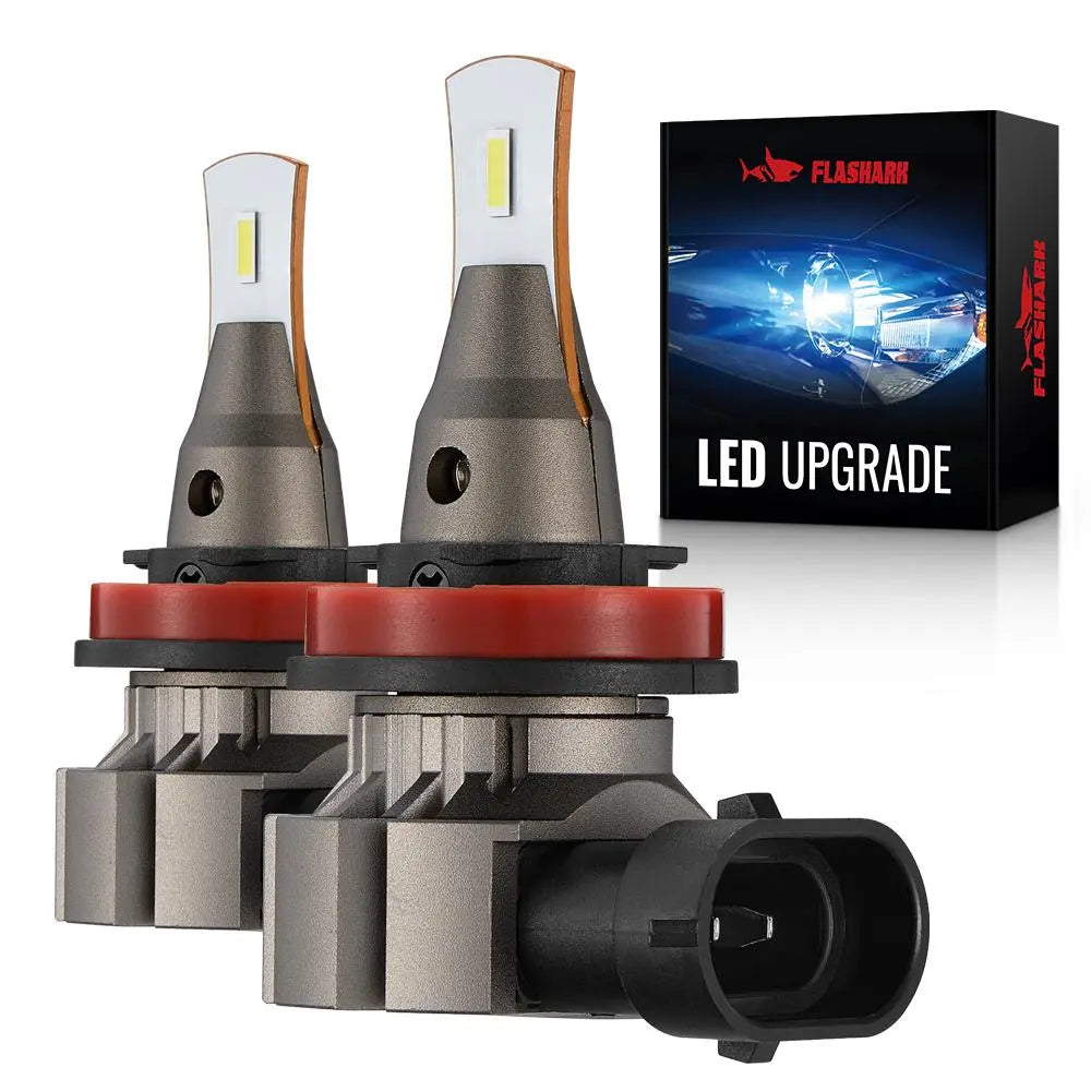 Flashark H11 H8 H9 LED Headlight Bulbs 32W 22000LM 6000K