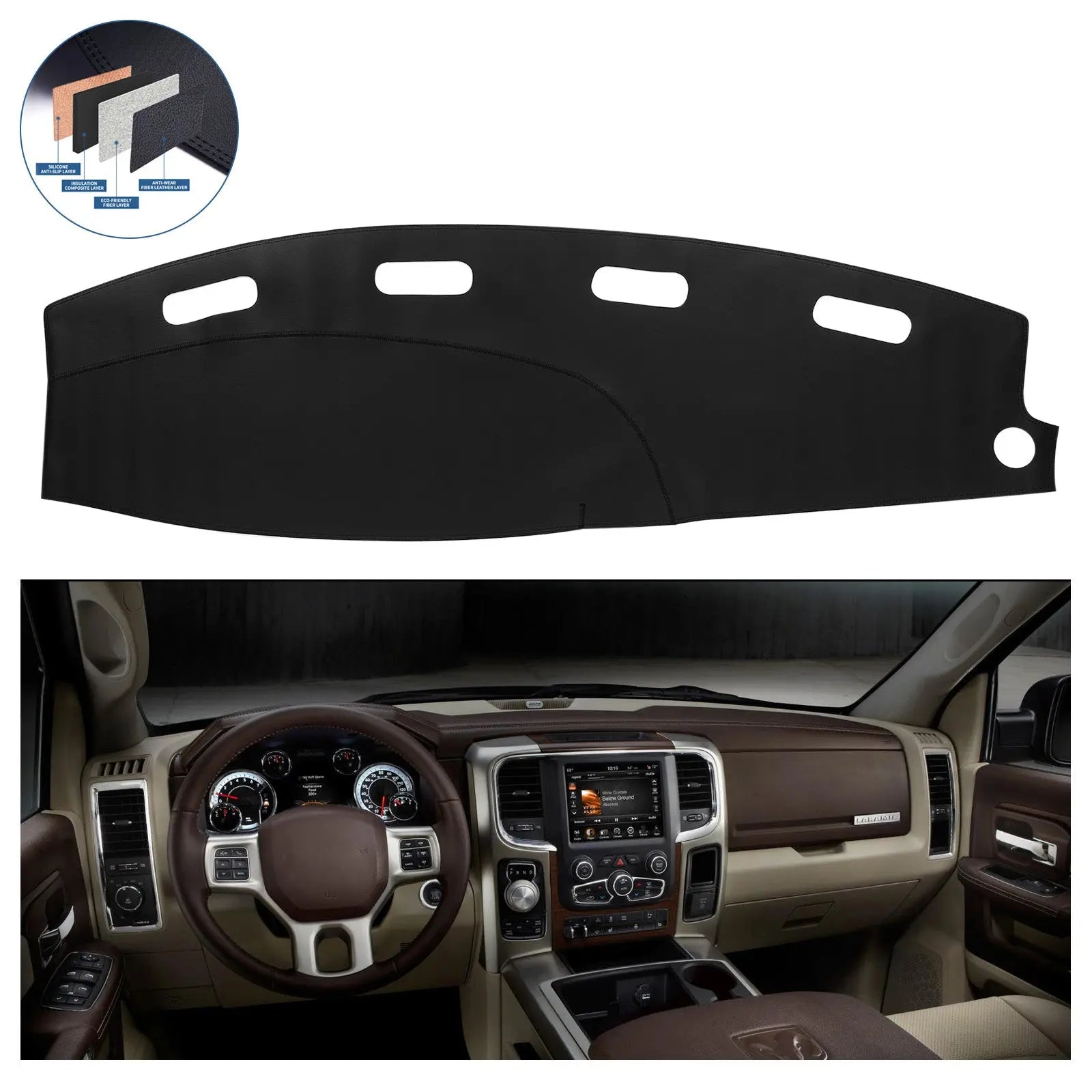 For Chevy Silverado 1500 2500 3500 1999-2006 US Dashmat Dash Mat Dashboard  Cover