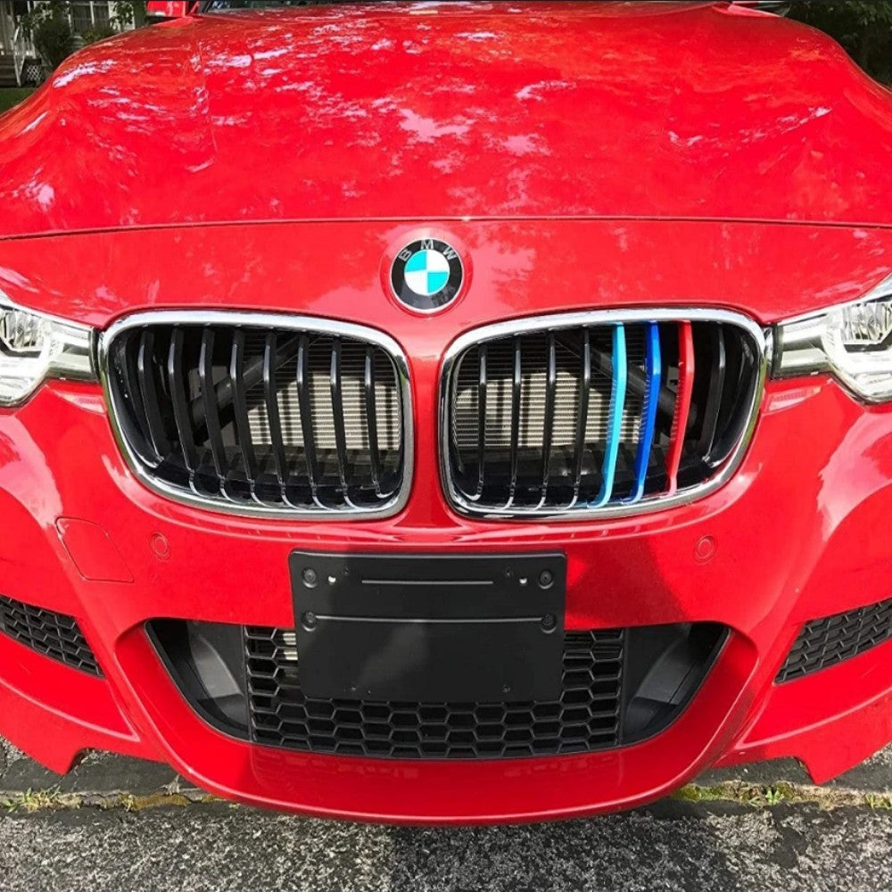 Chrome Diamond F30 Grill, Front Kidney Grille for 2012-2018 BMW 3