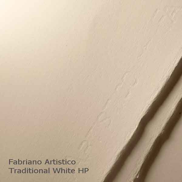 Fabriano Artistico Watercolor Paper Extra White 300 Lb. Hot Press Each