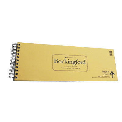 Bockingford Watercolor Papers : White : Fat Spiral Pads : Rough