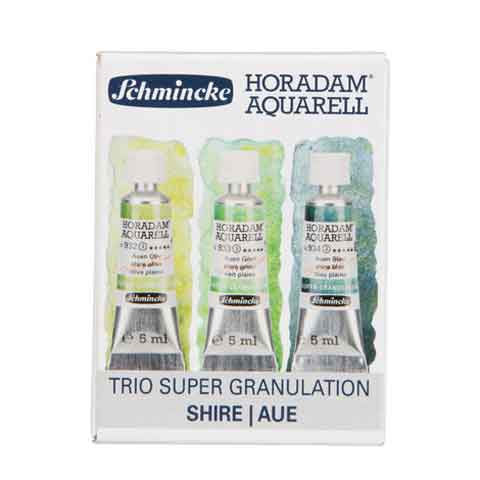 Schmincke : Horadam Watercolour Paint : Supergranulation Set : 15ml : Set  of 10 - Watercolour Sets - Watercolour Gifts - Gifts