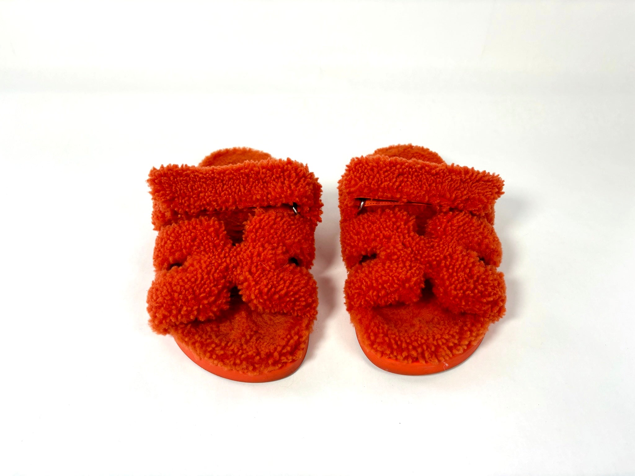 Hermes Orange Slides