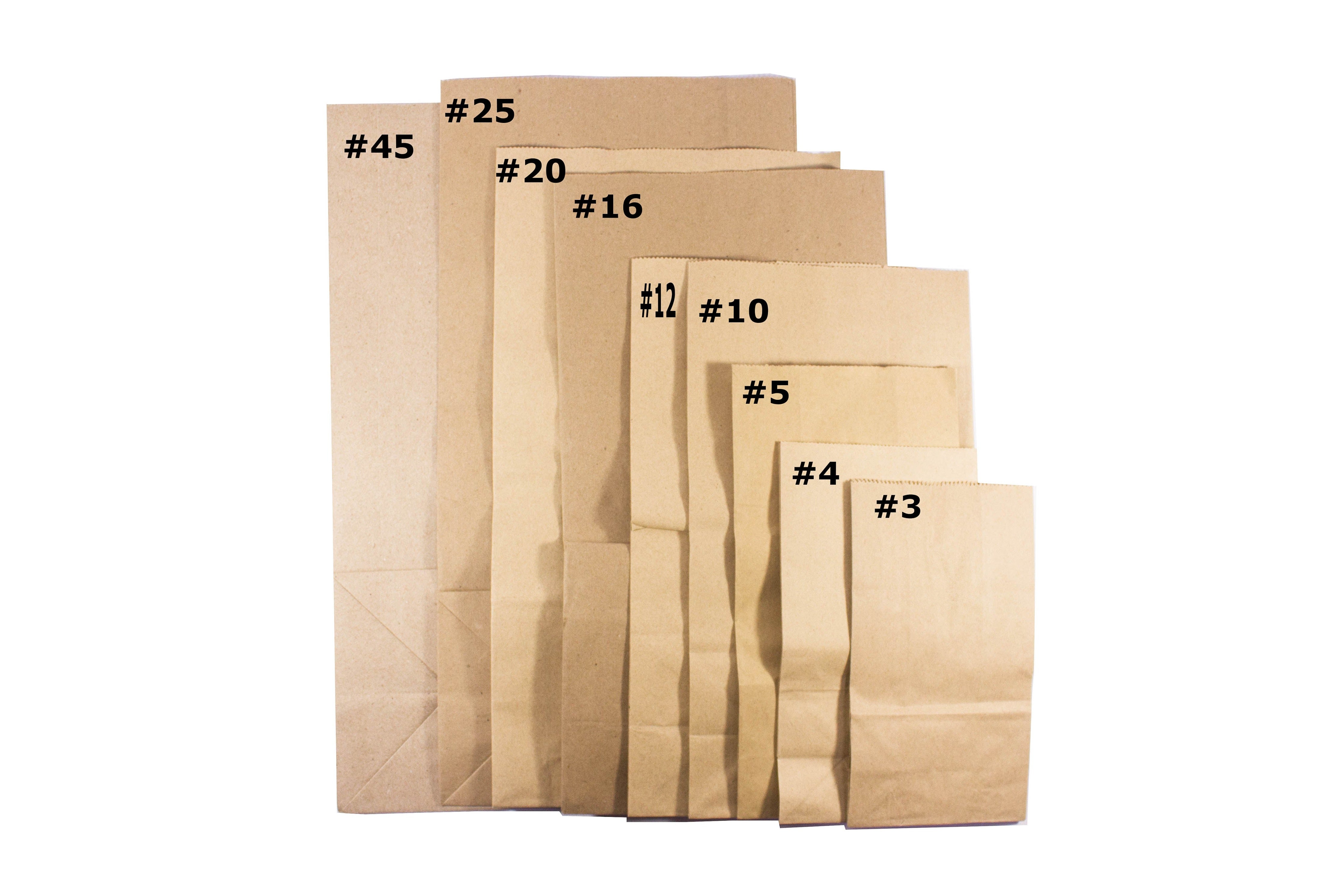 Grocery/Lunch Bag, Kraft Paper, Capacity, Multipurpose Use, Brown Paper ...