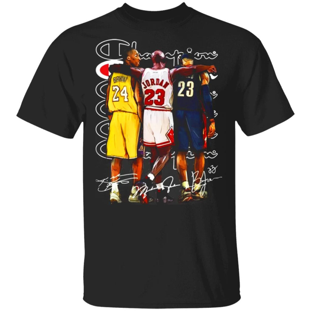 basketball legends champion t shirt