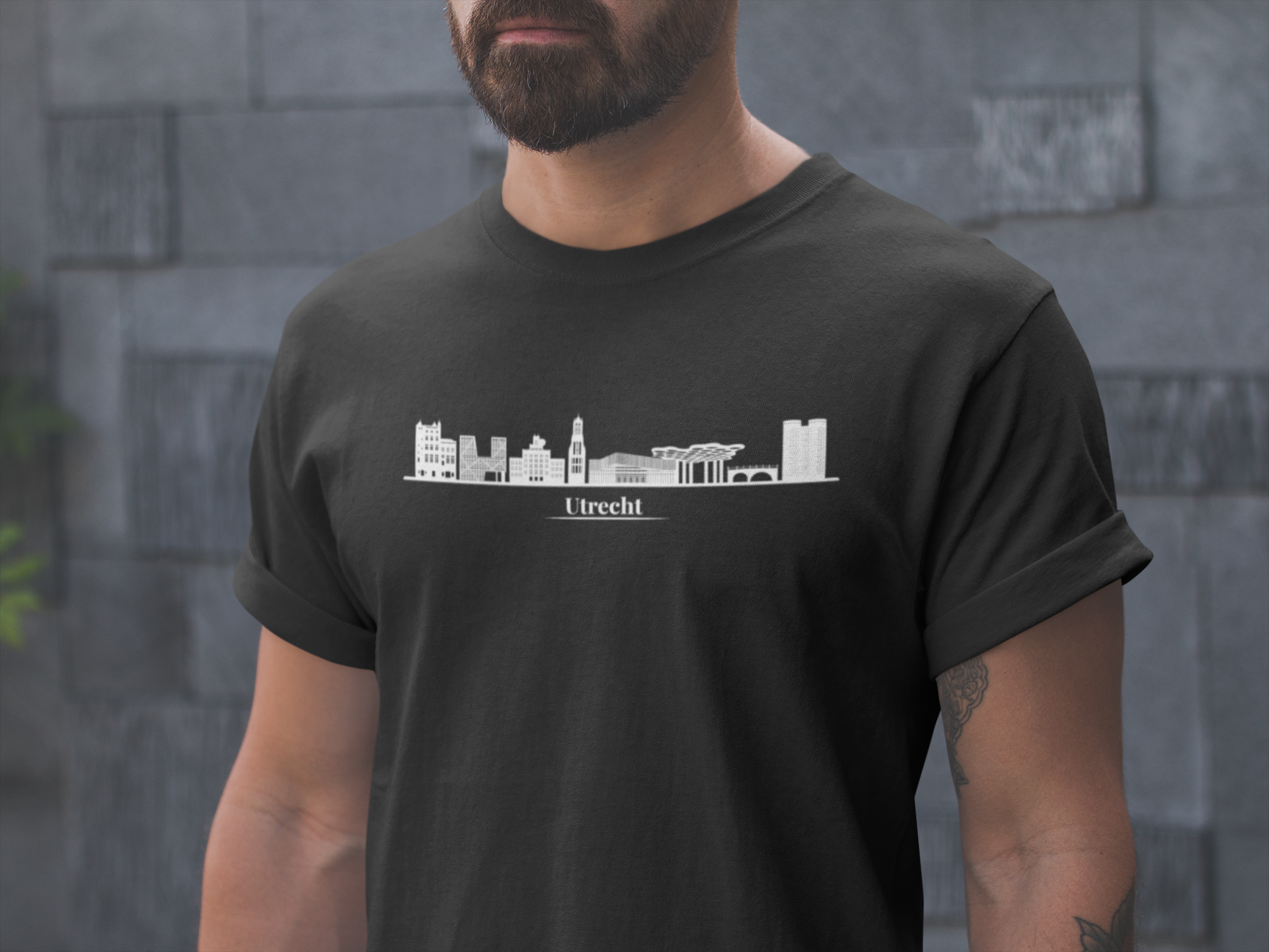stropdas Distributie slinger Utrecht Skyline T-shirt - Utrecht shirt - Cadeau - Merchandise – Draag Je  Stad