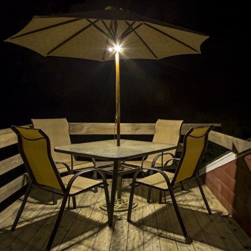 ion patio mate umbrella light