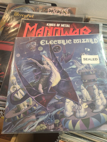 Electric wizard manowar mercyful fate excel vinyl LP heavy metal thrash doom