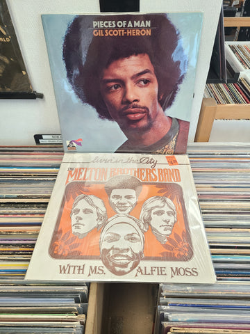 Gil Scott Heron Melton Brothers Band Ms Alfie Moss soul funk vinyl LP record