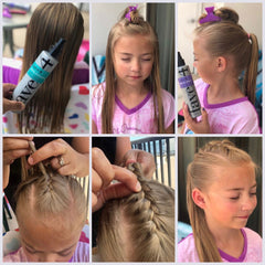 The Braided Pony Step by Steps