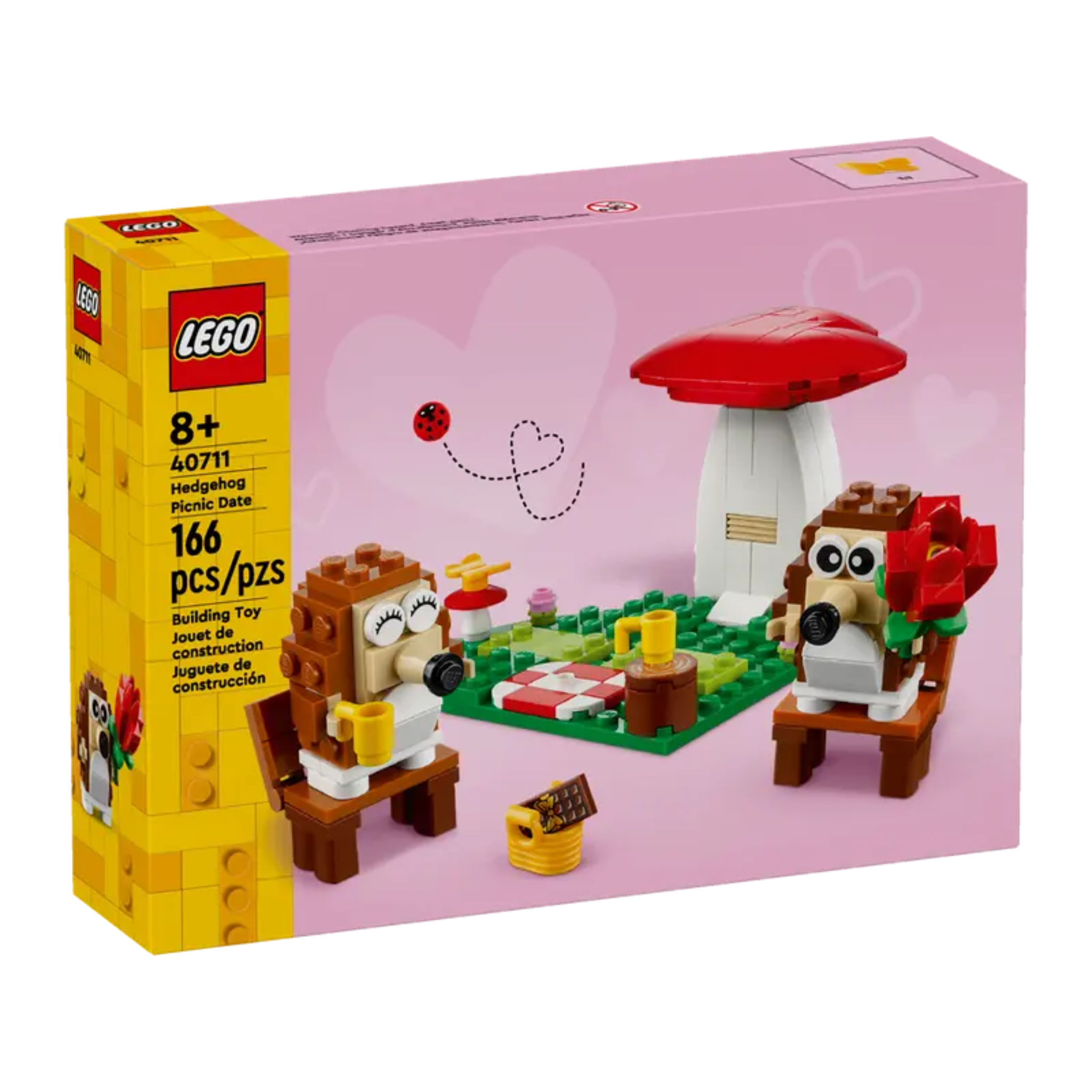 Lego Hedgehog Picnic Date