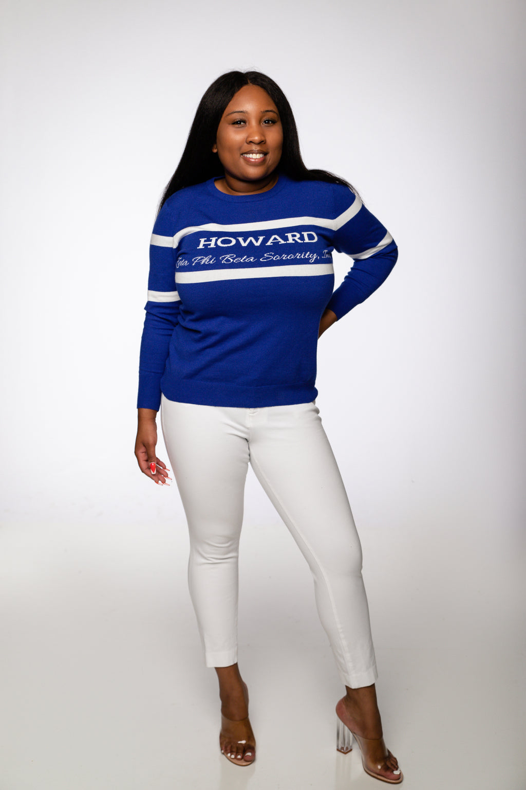 FINAL SALE - Miner Hall Sweater- Royal Blue – Official Para Connect