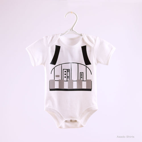 stormtrooper baby onesie