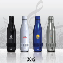 ZOES THERMAL BOTTLE WITH INTEGRATED BLUETOOTH SPEAKER BASE