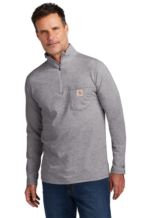 Carhartt Force™ Cotton Delmont Long-Sleeve T-Shirt  Push Promotional  Products - Promotional Products, Promotional Items, Promotional Products &  Services