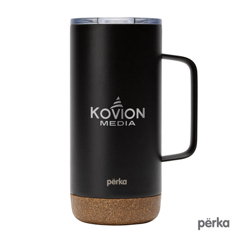 Perka® Trent Double Wall, Stainless Steel Hot/Cold Tumbler - 18 oz.