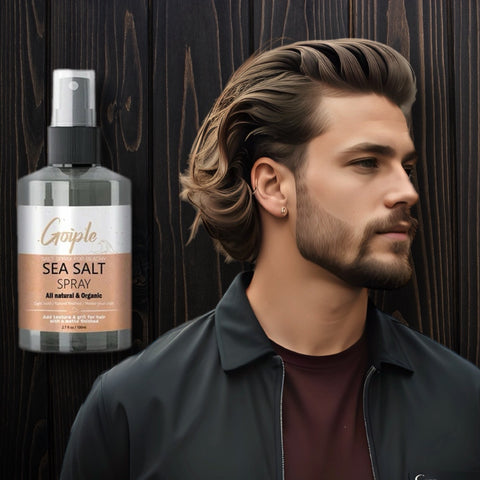 Länger Bro Flow gestylt mit Sea Salt Spray