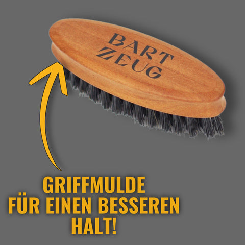 Griffmulde als Qualitätsmerkmal bei Barbürsten