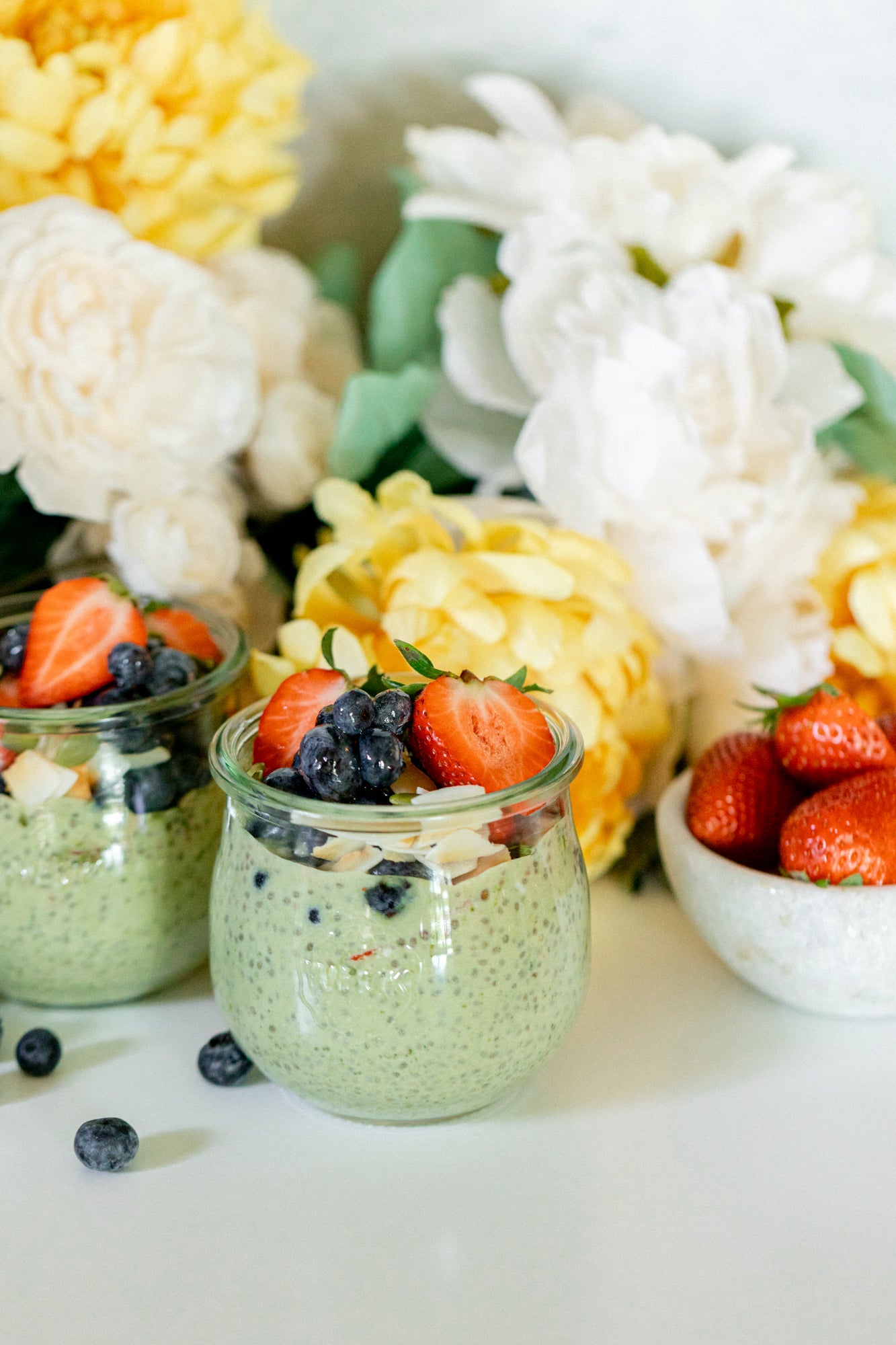 Matcha Chia Pudding 