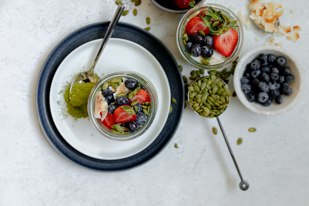 Matcha Chia Pudding 