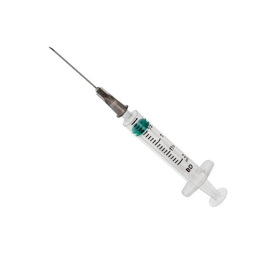 Becton Dickinson Luer Lock Syringe With Needle 10ml