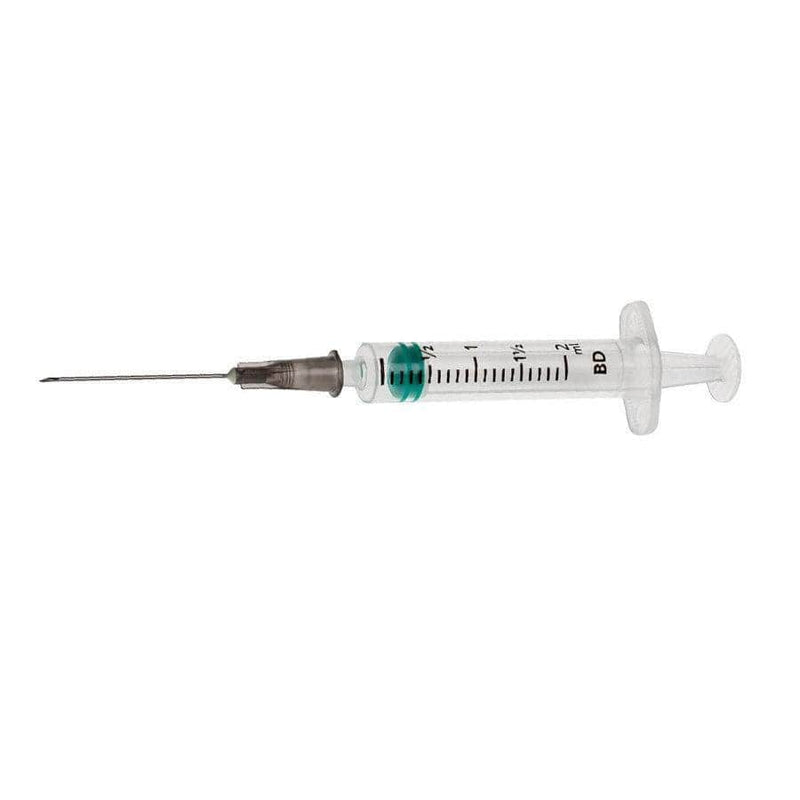 Buy Becton Dickinson Luer Lock Syringe With Needle 5ml Online Smb