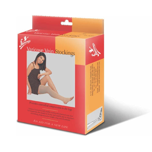 Flamingo Premium Varicose Vein Stockings - XL (Color May Vary