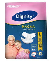 Buy original Romsons Dignity Overnight Pull Up Adult Diapers (L-XL) for Rs.  483.39